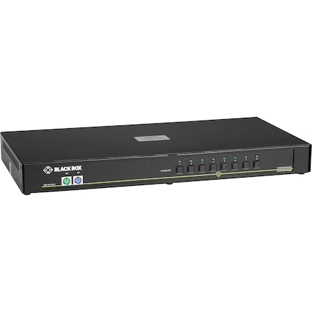 BLACK BOX Secure Niap 3.0 Kvm Switch - Single-Head, Dvi-I, Ps/2, 8-Port SS8P-SH-DVI-U